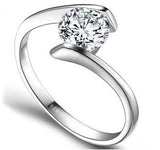 100% 925 sterling silver Anti allergy- Ring