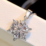 100% 925 sterling silver Anti allergy- Necklace