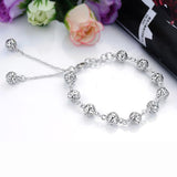 100% 925 sterling silver Anti allergy-Bracelet
