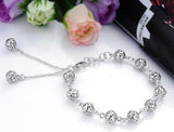 100% 925 sterling silver Anti allergy-Bracelet