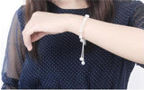 100% 925 sterling silver Anti allergy-Bracelet
