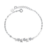 100% 925 sterling silver Anti allergy-Bracelet