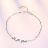 100% 925 sterling silver Anti allergy-Bracelet