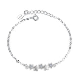 100% 925 sterling silver Anti allergy-Bracelet