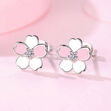 100% 925 sterling silver Anti allergy-Earring