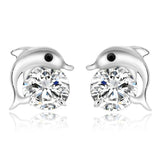 100% 925 sterling silver Anti allergy-Earring