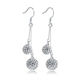 100% 925 sterling silver Anti allergy-Earring
