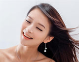 100% 925 sterling silver Anti allergy-Earring