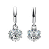 100% 925 sterling silver Anti allergy-Earring