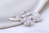 100% 925 sterling silver Anti allergy-Earring