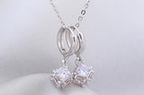 100% 925 sterling silver Anti allergy-Earring