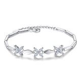 100% 925 sterling silver Anti allergy-Bracelet