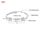 100% 925 sterling silver Anti allergy-Bracelet