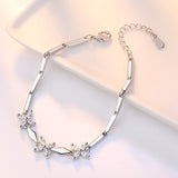 100% 925 sterling silver Anti allergy-Bracelet