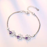 100% 925 sterling silver Anti allergy-Bracelet