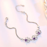 100% 925 sterling silver Anti allergy-Bracelet