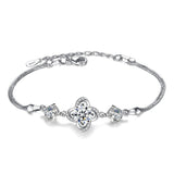 100% 925 sterling silver Anti allergy-Bracelet