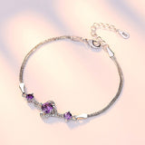 100% 925 sterling silver Anti allergy-Bracelet