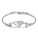 100% 925 sterling silver Anti allergy-Bracelet