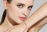 100% 925 sterling silver Anti allergy-Bracelet