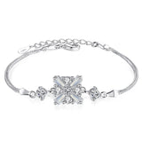 100% 925 sterling silver Anti allergy-Bracelet