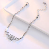 100% 925 sterling silver Anti allergy-Bracelet