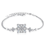 100% 925 sterling silver Anti allergy-Bracelet