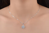 100% 925 sterling silver Anti allergy- Necklace