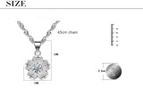 100% 925 sterling silver Anti allergy- Necklace