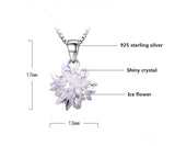 100% 925 sterling silver Anti allergy- Necklace