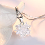 100% 925 sterling silver Anti allergy- Necklace