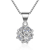 100% 925 sterling silver Anti allergy- Necklace