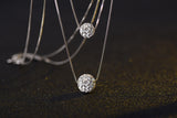 100% 925 sterling silver Anti allergy- Necklace