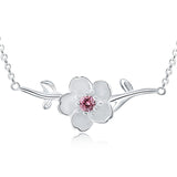 100% 925 sterling silver Anti allergy- Necklace