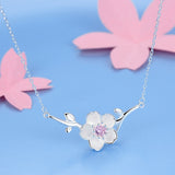 100% 925 sterling silver Anti allergy- Necklace