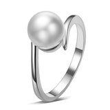 100% 925 sterling silver Anti allergy- Ring