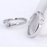 100% 925 sterling silver Anti allergy- Ring