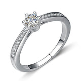100% 925 sterling silver Anti allergy- Ring