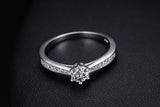 100% 925 sterling silver Anti allergy- Ring