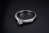 100% 925 sterling silver Anti allergy- Ring
