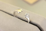 100% 925 sterling silver Anti allergy- Ring
