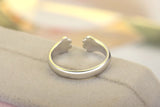 100% 925 sterling silver Anti allergy- Ring