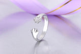 100% 925 sterling silver Anti allergy- Ring