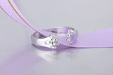 100% 925 sterling silver Anti allergy- Ring