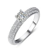 100% 925 sterling silver Anti allergy- Ring
