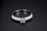 100% 925 sterling silver Anti allergy- Ring