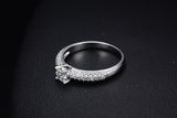 100% 925 sterling silver Anti allergy- Ring