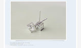 100% 925 sterling silver Anti allergy-Earring