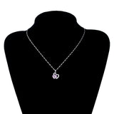 100% 925 sterling silver Anti allergy- Necklace