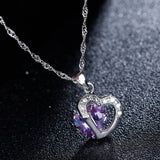 100% 925 sterling silver Anti allergy- Necklace